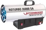 ROTHENBERGER Industrial Heizkanone ROTURBO 35000SA mit Piezo inkl. Schlauch & Regler