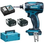Makita DTD134RMJ Akku-Schlagschrauber 155 Nm 14,4 V / 2x 4,0 Ah Akku + Ladeger&auml;t im