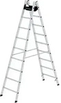 G&uuml;nzburger Steigtechnik Sprossen-Stehleiter 2 x 9 Sprossen - 011155
