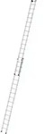 G&uuml;nzburger Steigtechnik Sprossen-Schiebeleiter 2tlg. ohne Traverse 2 x 16 Sprossen -