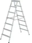 G&uuml;nzburger Steigtechnik ML Stufen-Stehleiter beidseitig begehbar 2x7 Stufen - 011237