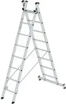 G&uuml;nzburger Steigtechnik Mehrzweckleiter 2tlg. mit nivello-Traverse 2 x 8 Sprossen -