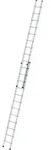 G&uuml;nzburger Steigtechnik Sprossen-Schiebeleiter 2tlg. ohne Traverse 2 x 12 Sprossen -