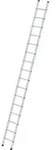 G&uuml;nzburger Steigtechnik Sprossen-Anlegeleiter ohne Traverse 16 Sprossen - 010016
