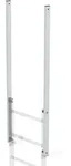 G&uuml;nzburger Steigtechnik Ausstiegsholm gerade Alu-blank L&auml;nge 1.600 mm - 062243