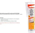 Fischer Natursteinsilicon DNS 310 ml transparent - 053121