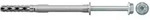 Fischer 50x Langschaftd&uuml;bel SXR 10 x 260 mm T mit Sicherheitsschraube - 46271