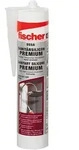 Fischer 1x Sanit&auml;rsilicon DSSA 310 ml dunkelgrau - 53105