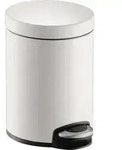 helit Tretabfalleimer Classic H2403405 5l wei&szlig;
