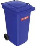 SULO M&uuml;llgro&szlig;beh&auml;lter 240l HDPE blau fahrbar,n.EN 840 - 1072605