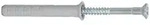 Fischer 100x Nageld&uuml;bel N 6 x 80/50 S mit Nagelschraube - 48790