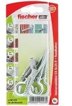 Fischer 4x Universald&uuml;bel UX 6x35 RH mit Rundhaken - 94248
