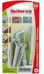 Fischer 4x Universald&uuml;bel UX 8x50 WH mit Winkelhaken - 94259
