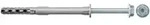 Fischer 50x Langschaftd&uuml;bel SXR 10 x 140 mm FUS Sechskantschraube mit U-Scheibe -