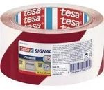 tesa Packband 58131-00000 50mmx66m bedruckt rot wei&szlig;
