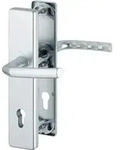 HOPPE Schutzgarnitur Birm.1117/2221A/2440 Alu.F1 92mm 67-72mm - 2578324