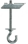 Fischer 20x Metall-Kippd&uuml;bel KDH 6 mit Haken - 80186