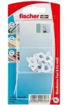 Fischer 8x Fast & Fix wei&szlig; - 531116