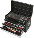 KS TOOLS 1/4"+3/8" CHROMEplus Universal-Werkzeug-Satz 99tlg. - 918.0250
