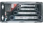 KS TOOLS GEARplus Torx-E-Doppel-Ratschenringschl&uuml;ssel-Satz 4tlg. - 503.4364