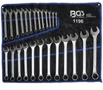 BGS 25tlg. Maul-Ringschl&uuml;ssel-Satz 6 - 32 mm nach DIN3113A in Rolltasche - 1196