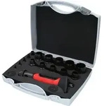 KS TOOLS Ring-Stanzeisen-Satz 16tlg. - 129.0100
