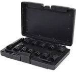 KS TOOLS 1/2" Sechskant-Kraft-Stecknuss-Satz kurz 12tlg. - 515.0112