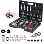 KS TOOLS 1/4"+1/2" CHROMEplus Steckschl&uuml;ssel-Satz 94tlg. - 918.0694
