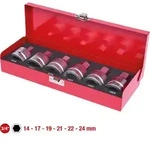 KS TOOLS 3/4" Kraft-Bit-Stecknuss-Satz 6tlg. 14-24 mm - 515.0000
