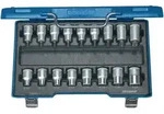 Gedore Steckschl&uuml;sselsatz ITX 19 TX-017 17tlg. 1/2" T20-T60 E10-E24 - 6129520
