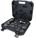 KS TOOLS Druckluftspindel-Bremskolbenwerkzeug-Satz 18tlg. - 150.2000