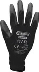 KS TOOLS Mikro-Feinstrickhandschuhe schwarz 10 12 Paar - 310.0475