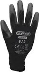KS TOOLS Mikro-Feinstrickhandschuhe-schwarz 9 12 Paar - 310.0470