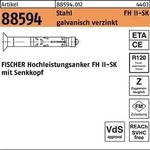 Hochleistungsanker R 88594 FH II 12/15 SK Stahl galv.verz. 25St. FISCHER