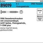 Fassadenschraube R 89019 Liko T-STAR 4,5x 50/21-T A 2 Fixiergew. 200St. SPAX
