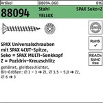Spax 088094006500045030, Schraube R 88094 SEKO Spitze/PZ 4,5x30/24-Z Stahl galv.verz.