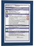Durable 2x Magnetrahmen selbstklebend DIN A4 dunkelblau - 487207