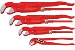 ROTHENBERGER Zangenset: Eckrohrzange 1" - 1 1/2" - 2", Wasserpumpenzange 10" -