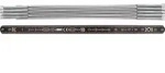 BMI Gliederma&szlig;stab L.2m B.14mm mm/cm EG II Alu.schwarz - 961200044S