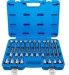 BGS Bit-Einsatz-Satz Antrieb Innenvierkant 12,5 mm (1/2") Innenvielzahn (f&uuml;r XZN)