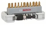 Bosch Schrauberbit-Set Max Grip 11tlg. PH PZ Torx Schnellwechselhalter - 2608522126