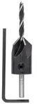Bosch Holzspiralbohrer mit Senker D= 4,0 mm L= 70 mm - 2609255217