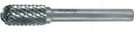 RUKO Hartmetall-Fr&auml;sstift WRC &Oslash; 10 mm Kopfl&auml;nge 20 mm Schaft-&Oslash; 6 mm blank