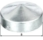 GAH Alberts Pfostenkappe &Oslash; 100 mm rund flache Form TZN - 205966