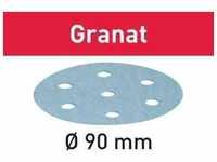 Festool 497363, Festool Schleifscheiben Granat STF D90/6 P40 GR/50 - 497363