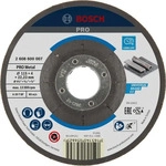 Bosch 2608600007, Bosch PRO Metal Schleifscheibe 115 x 4 x 22,23 mm - 2608600007