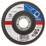 Bosch F&auml;cherschleifscheibe Expert for Metal 115 22,23 80 gerade Glasgewebeteller -