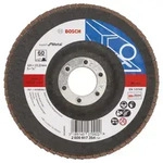 Bosch F&auml;cherschleifscheibe Expert for Metal 125 22,23 60 gerade Glasgewebeteller -