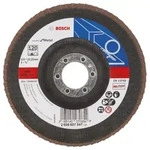Bosch F&auml;cherschleifscheibe Expert for Metal 125 22,23 120 gewinkelt Glasgewebet. -
