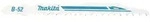 Makita 5x Stichs&auml;geblatt B-52 Universal - B-06482